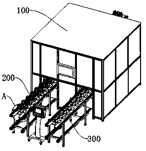 Machine vision detection mechanism and detection method for engine crankshaft journal defects