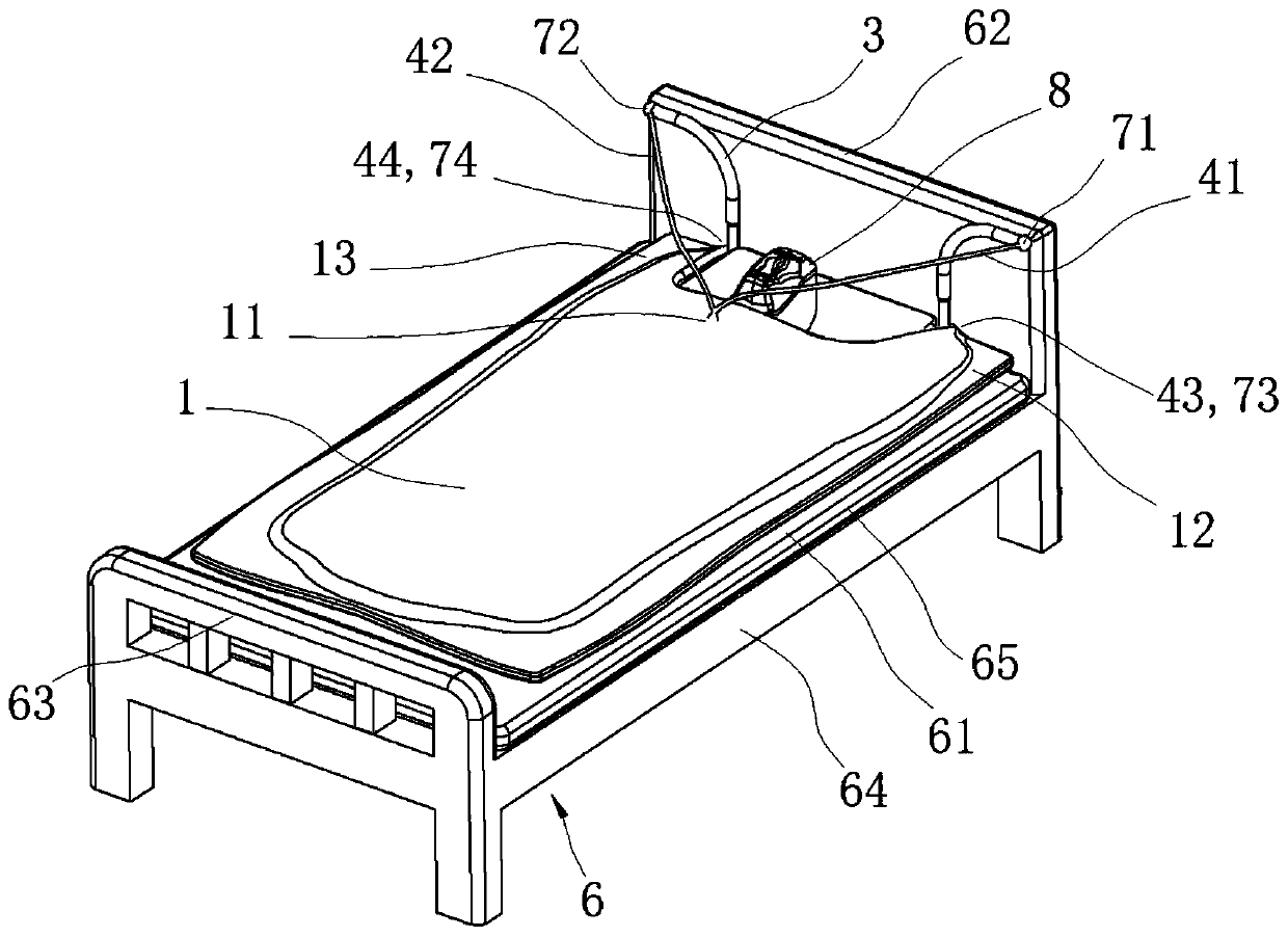 Sleep assisting device