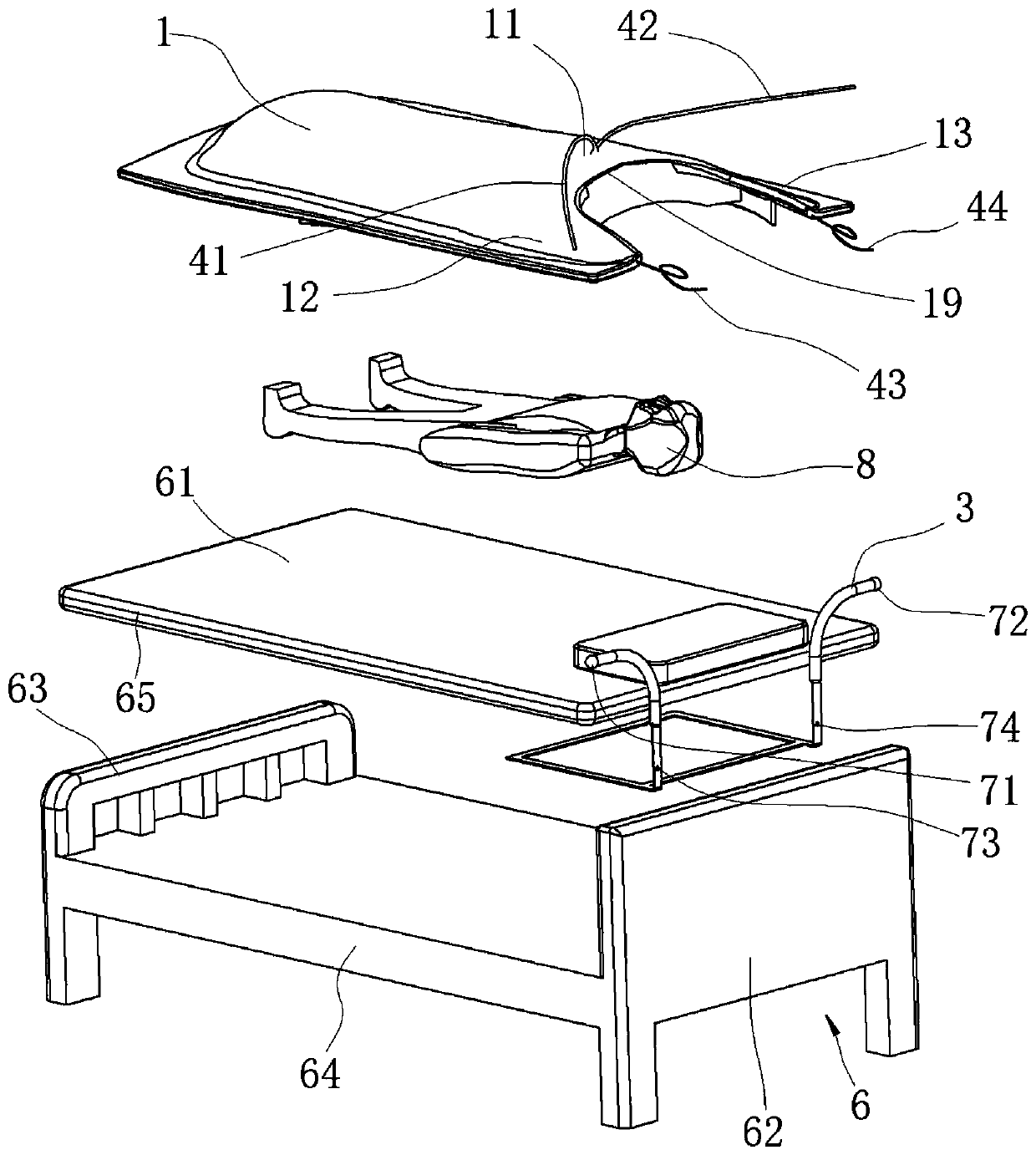 Sleep assisting device