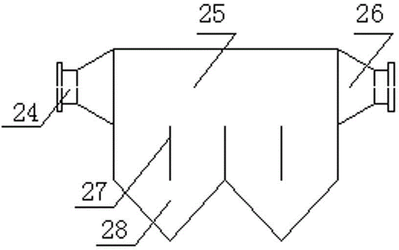 Synergic removal method for multiphase contaminant in sintering flue gas