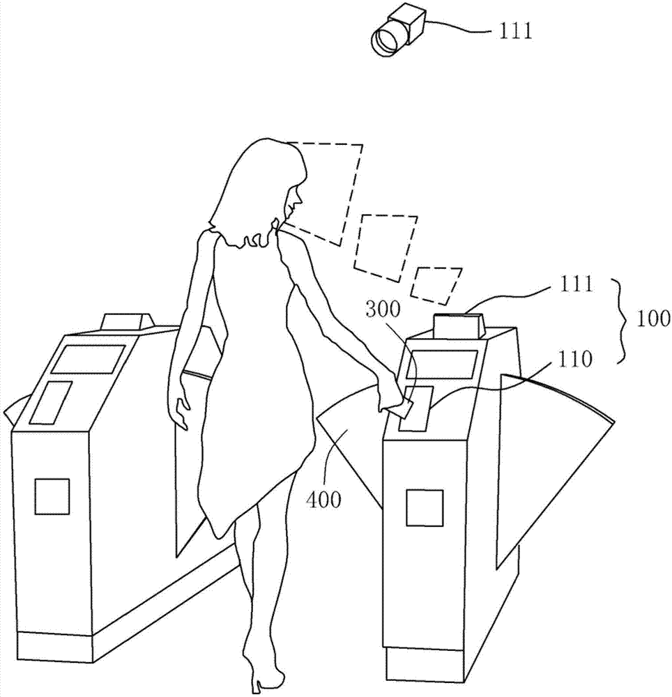 Access control arrangement system and its apparatus