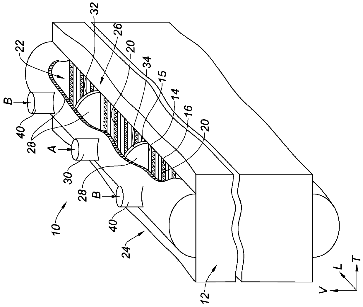 Method for manufacturing a series of at least one first and one second heat exchangers