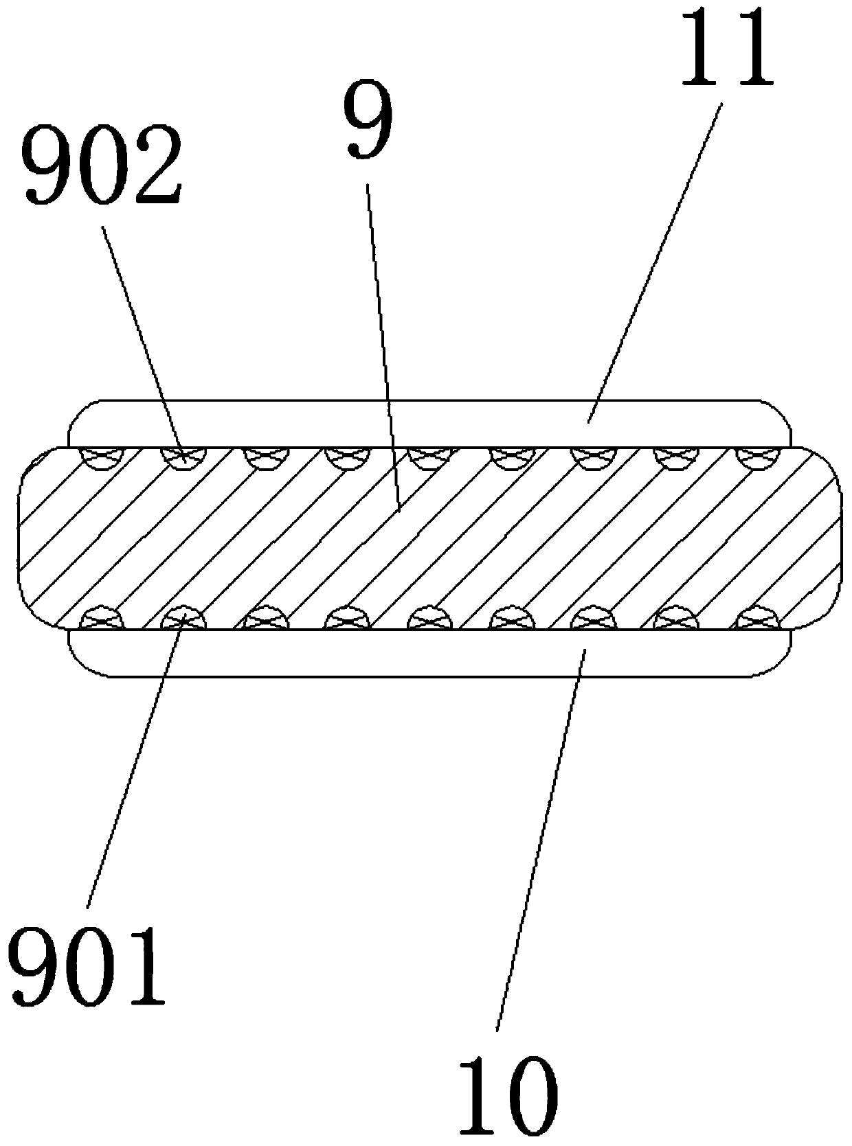 Medical multi-angle dental mirror for department of stomatology