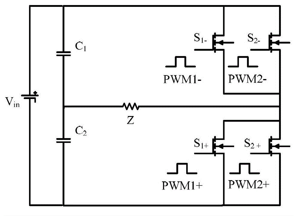 Ultrahigh frequency MHz high power conversion device