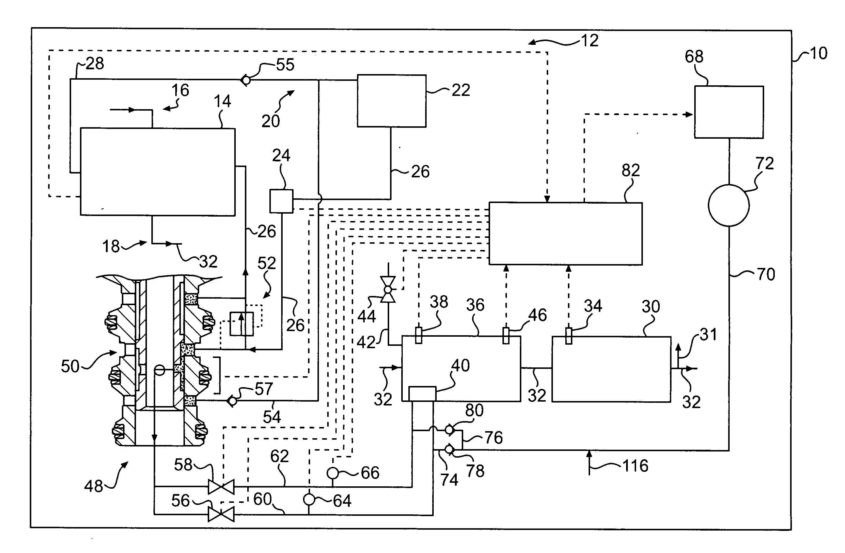 Fuel supply component purging system