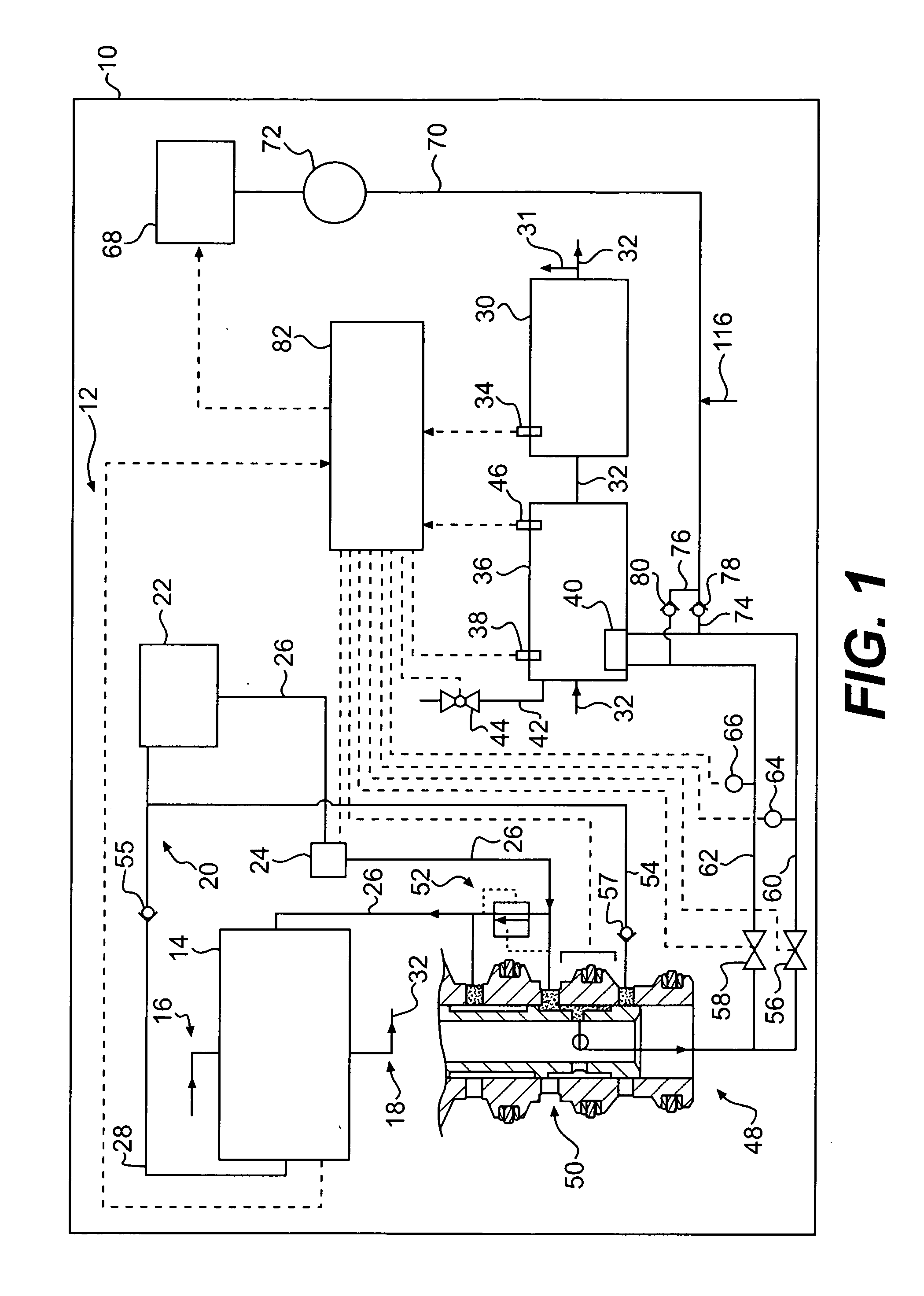 Fuel supply component purging system