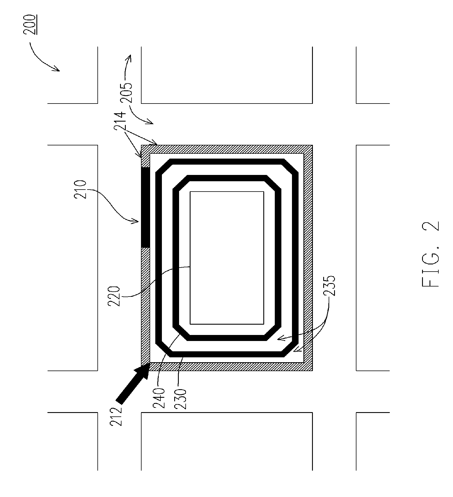 Multi-layer crack stop structure