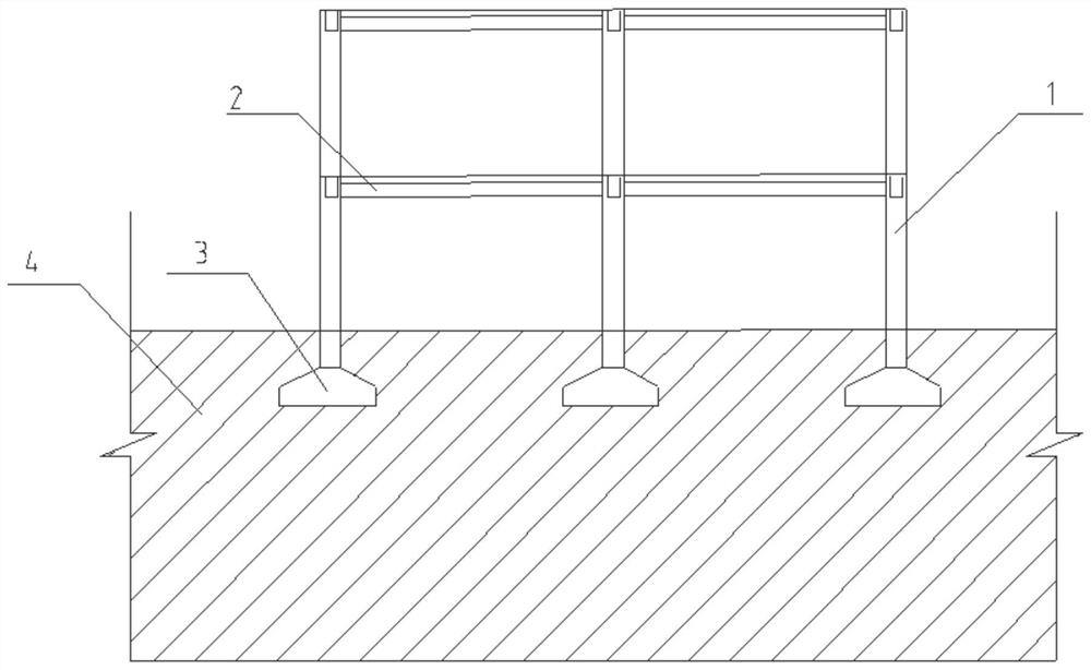 Waterproof method and waterproof structure for pile foundation underpinning underground storey-adding basement