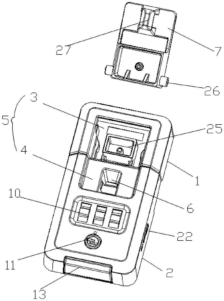 A kind of tsa combination lock