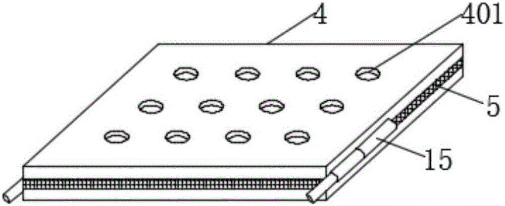 Faeces collection device for animal husbandry