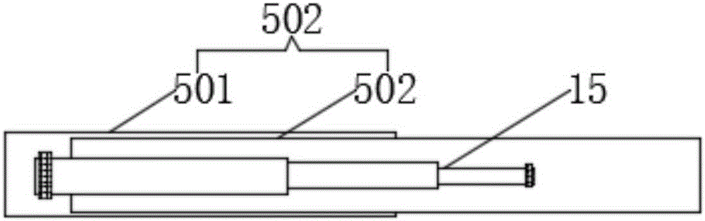 Faeces collection device for animal husbandry