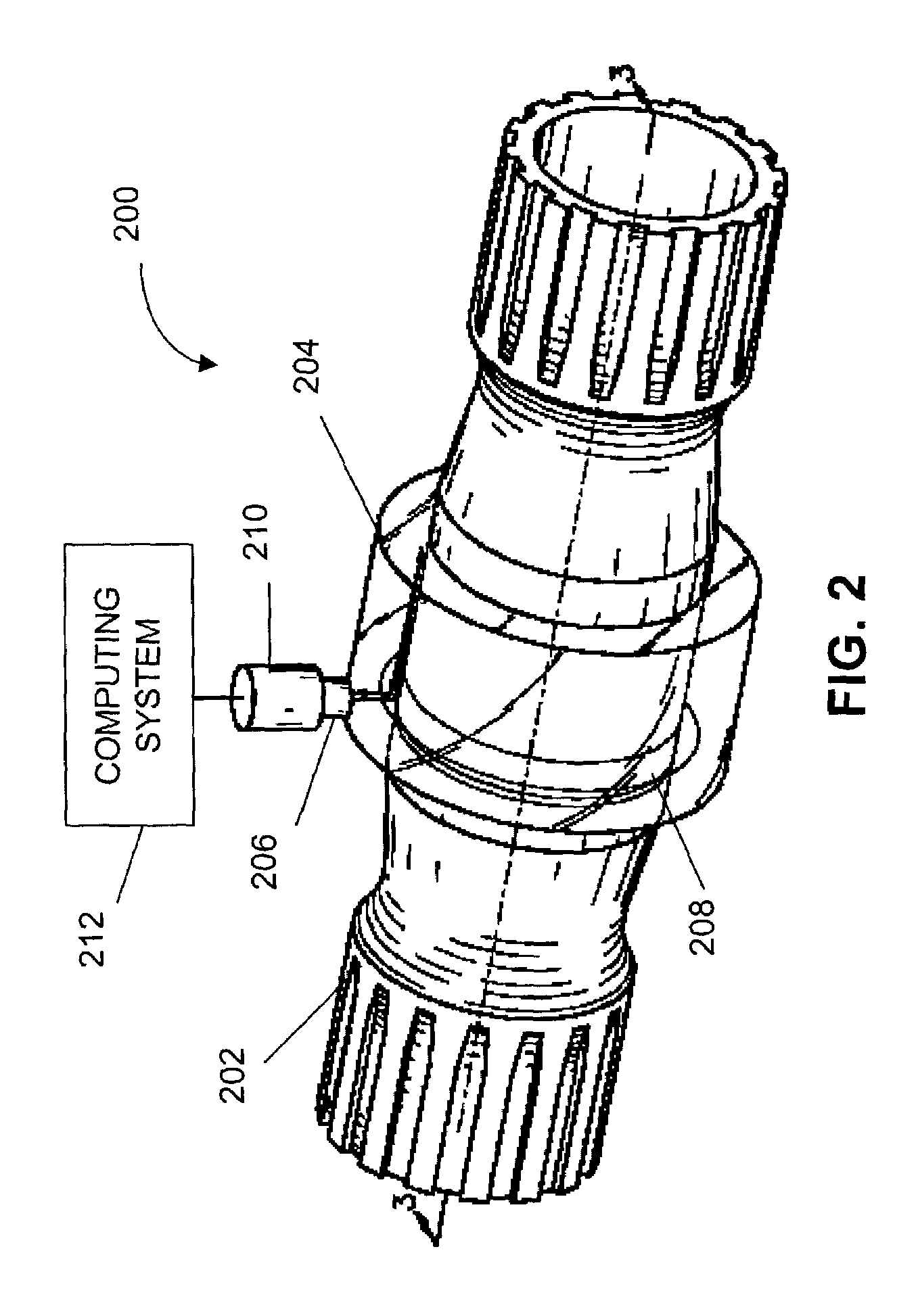 System and method for sensing torque on a rotating shaft