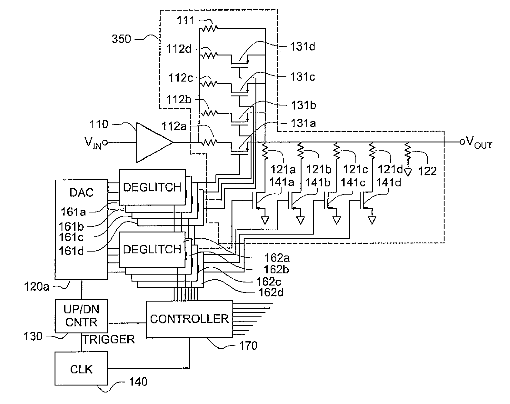 Pseudo digital gain control for broadband tuner