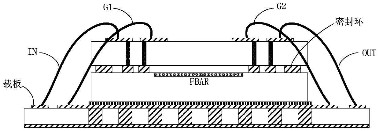 Piezoelectric acoustic wave filter