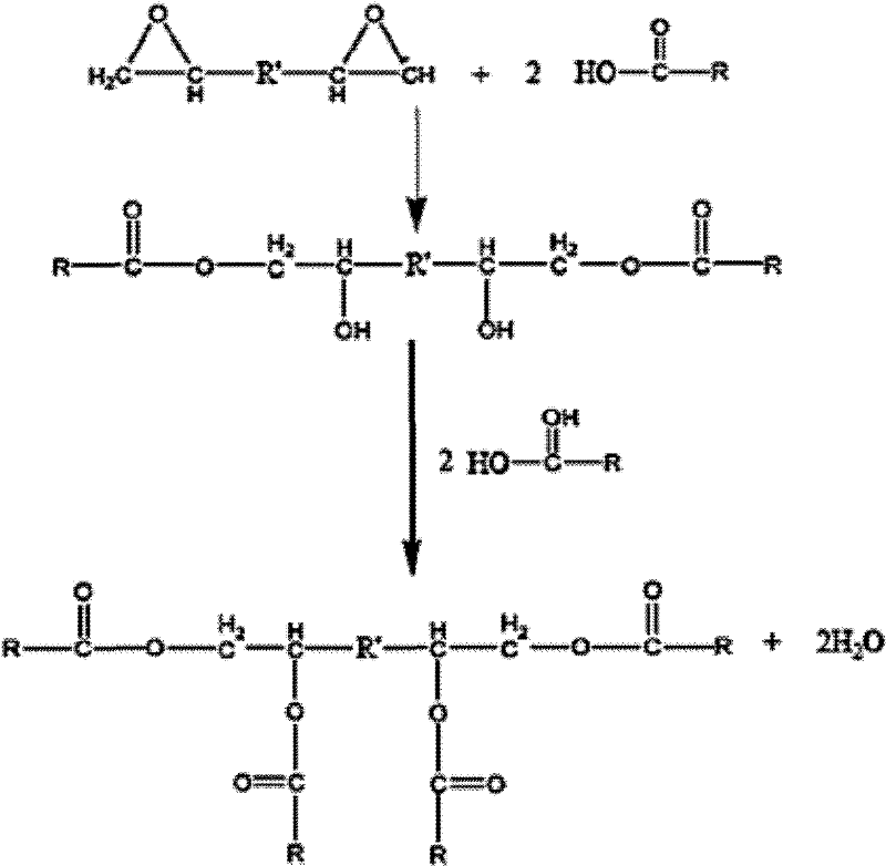 Modified no-rainbow organic silicon release film taking biaxially oriented poly benzoic acid gylcol ester film and preparation method thereof