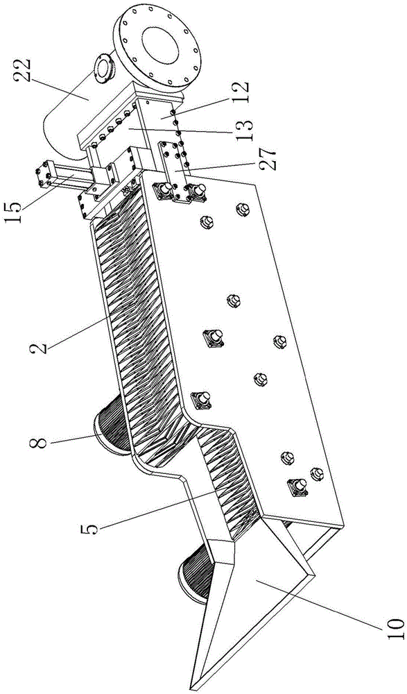 Automatic dehydration and forced feed high-efficiency pattern material pelletizing integrated machine