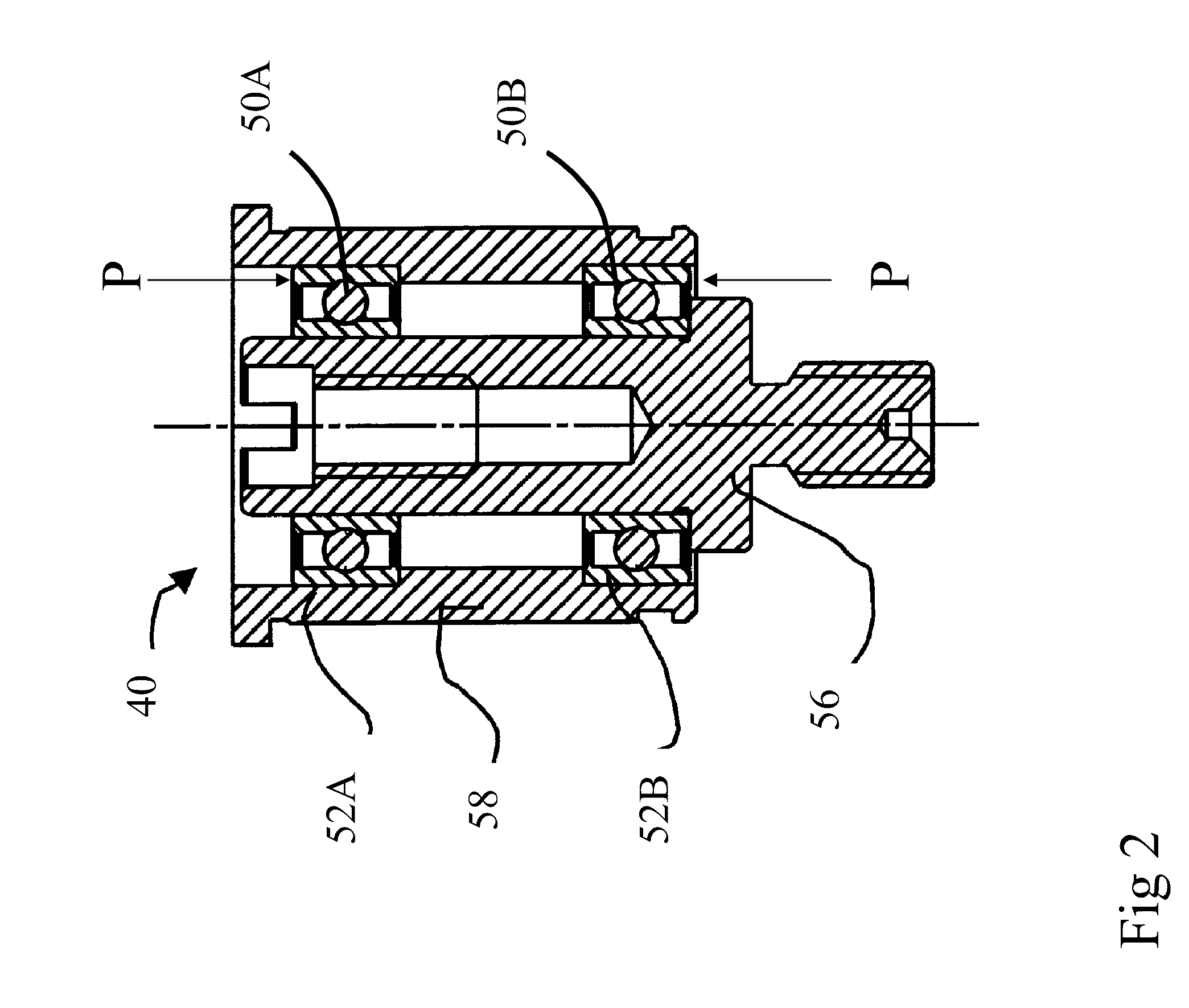 Low hysteresis bearing