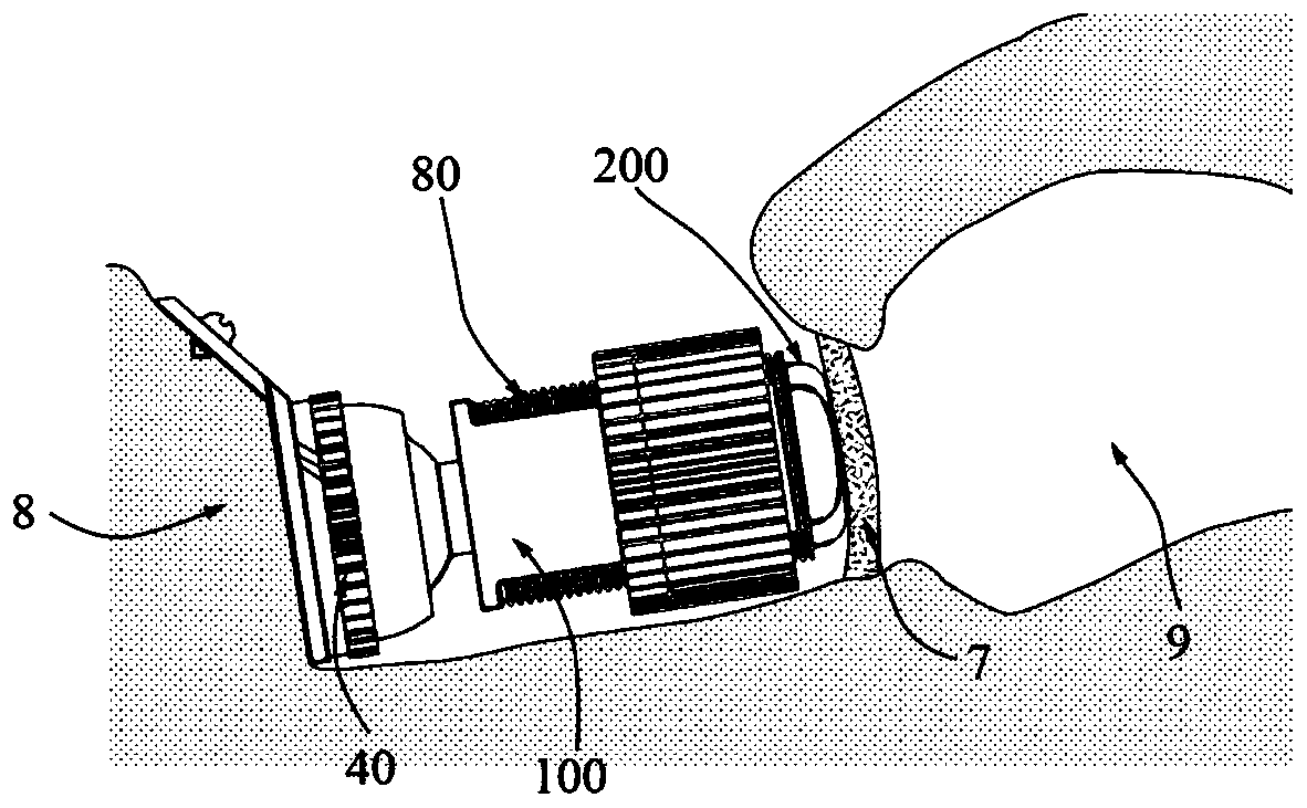 A round window excitation type artificial middle ear actuator capable of monitoring initial pressure