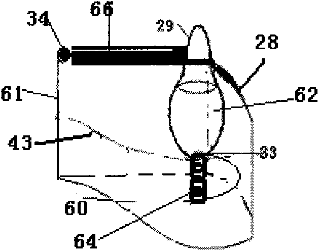 Electronic acupuncture palm holder