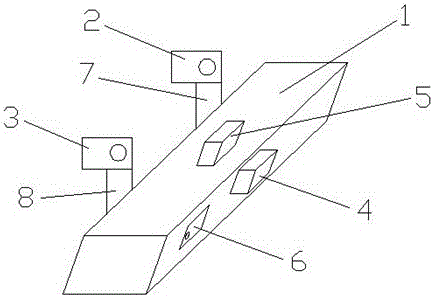 Parking indication lamp