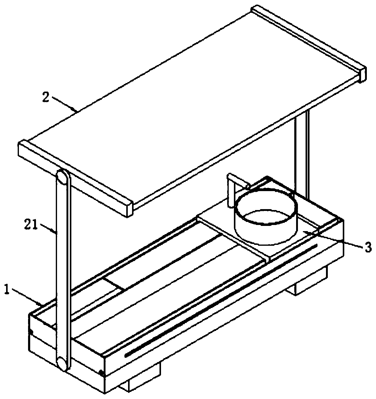 Automatic potted plant nursing device