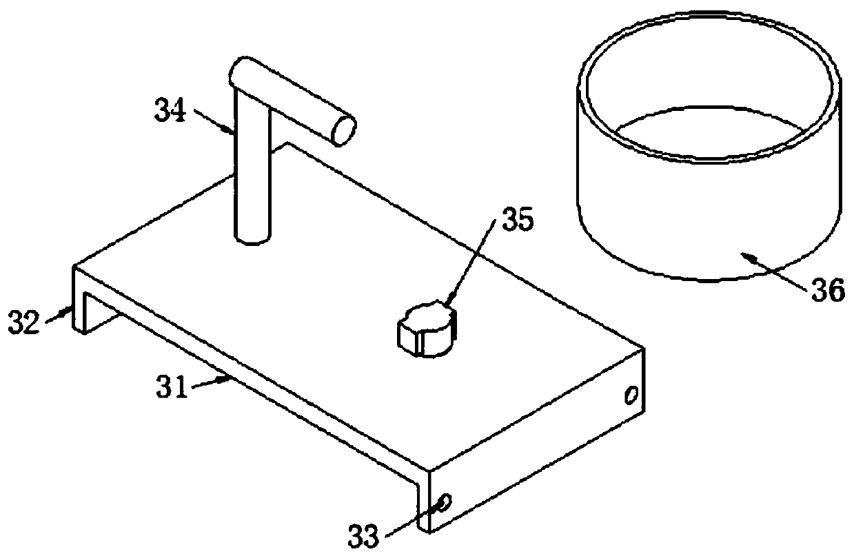 Automatic potted plant nursing device