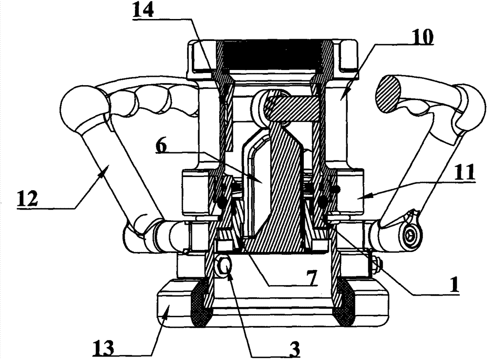 Novel leakage-free dry type hose connector assembly