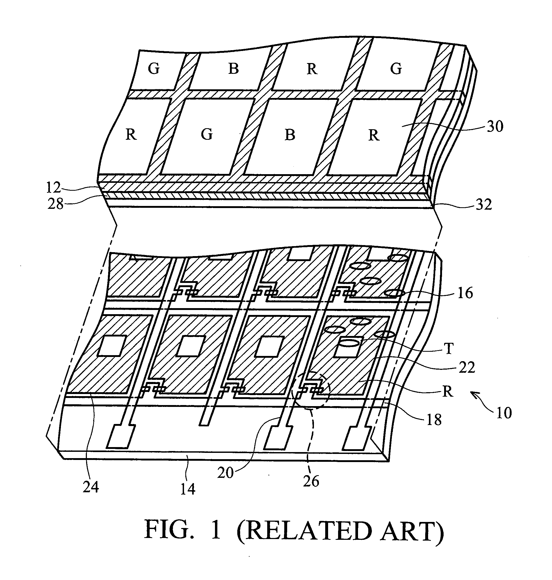 Transflective liquid crystal display