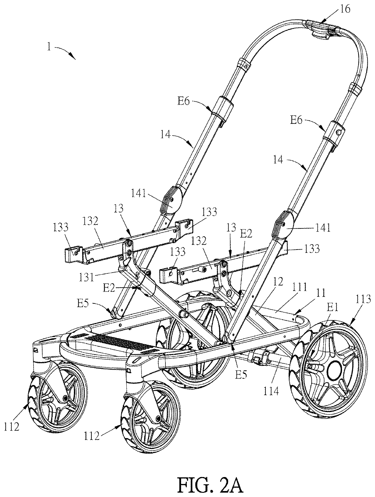 Moving carrier and folding method thereof