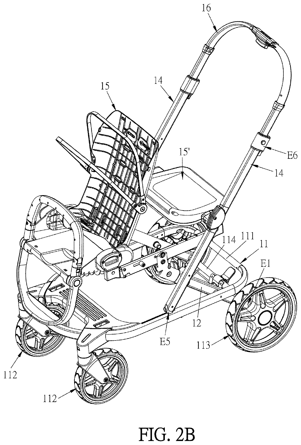 Moving carrier and folding method thereof