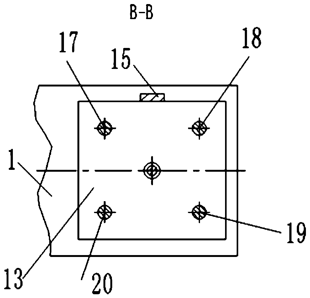 Undercarriage ejection rod folding and unfolding performance testing machine