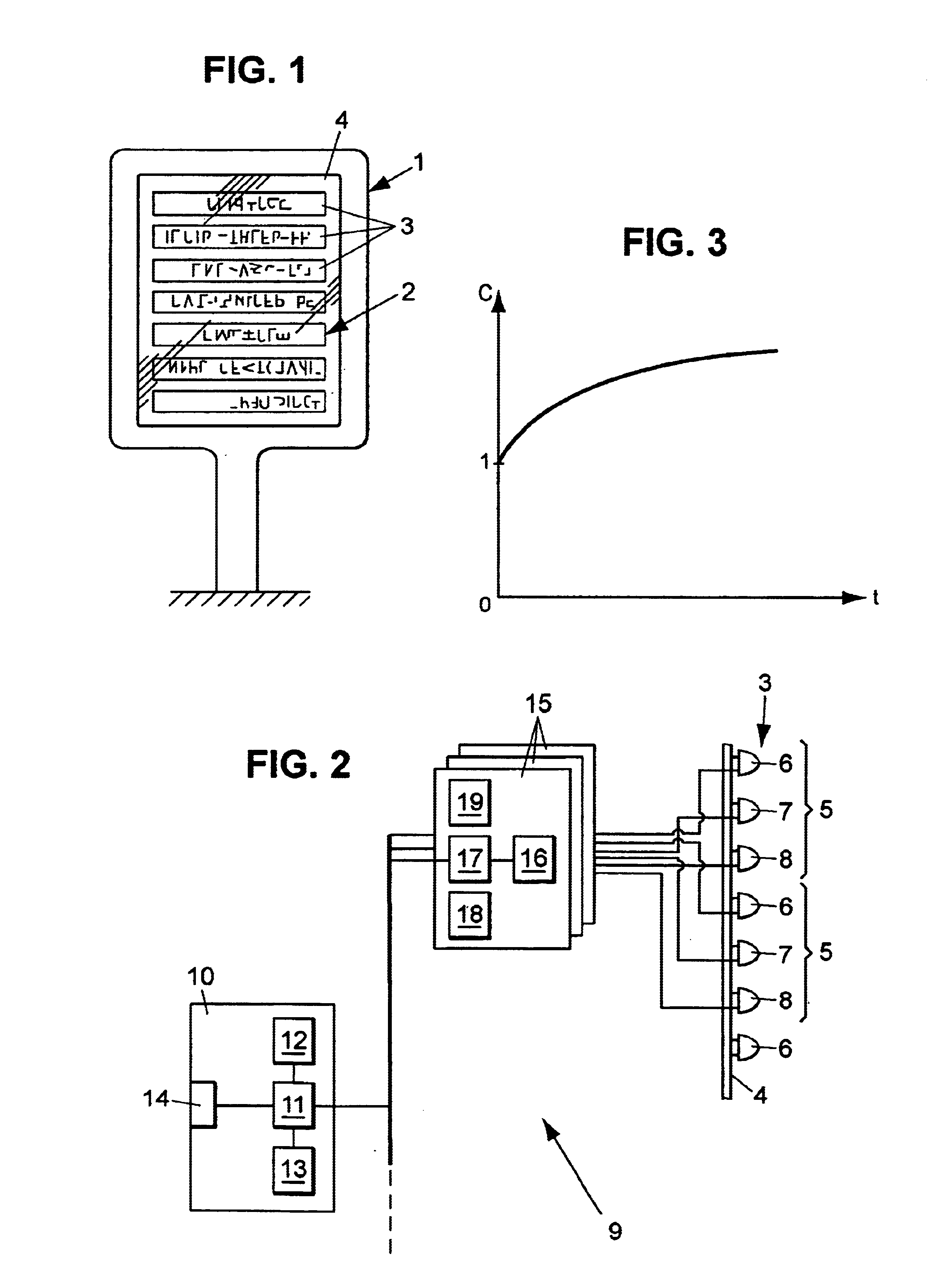 Light display panel control