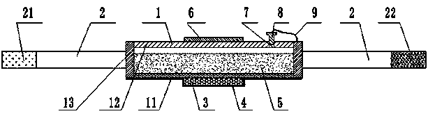 External application hemostasis bandage for infusion