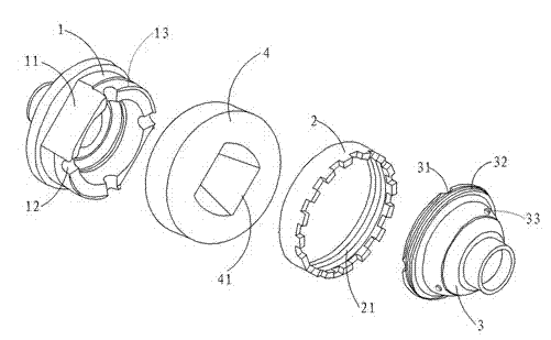 Improved differential mechanism device