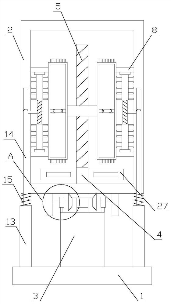 Stock solution stirring device