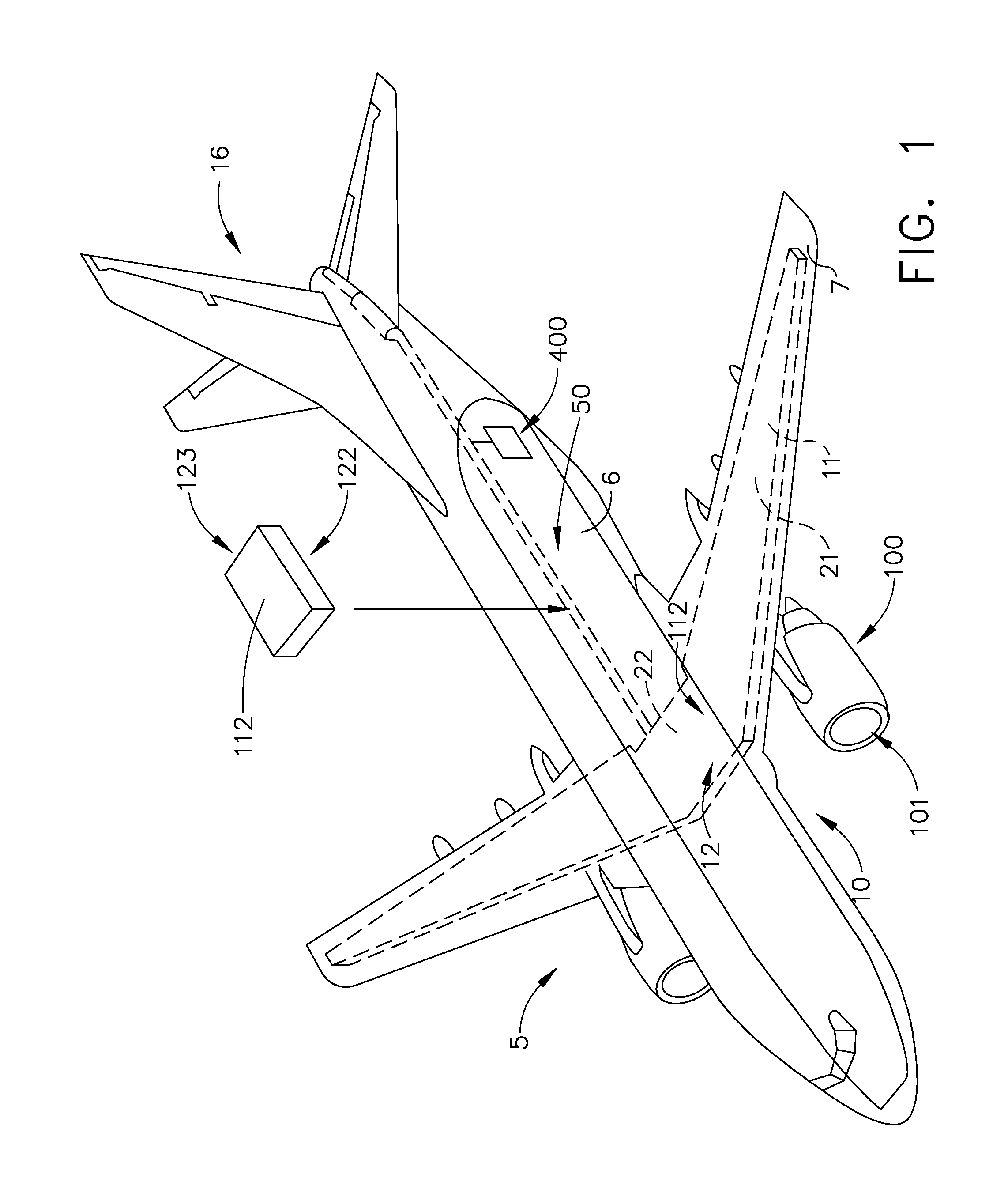 Aircraft fuel cell system