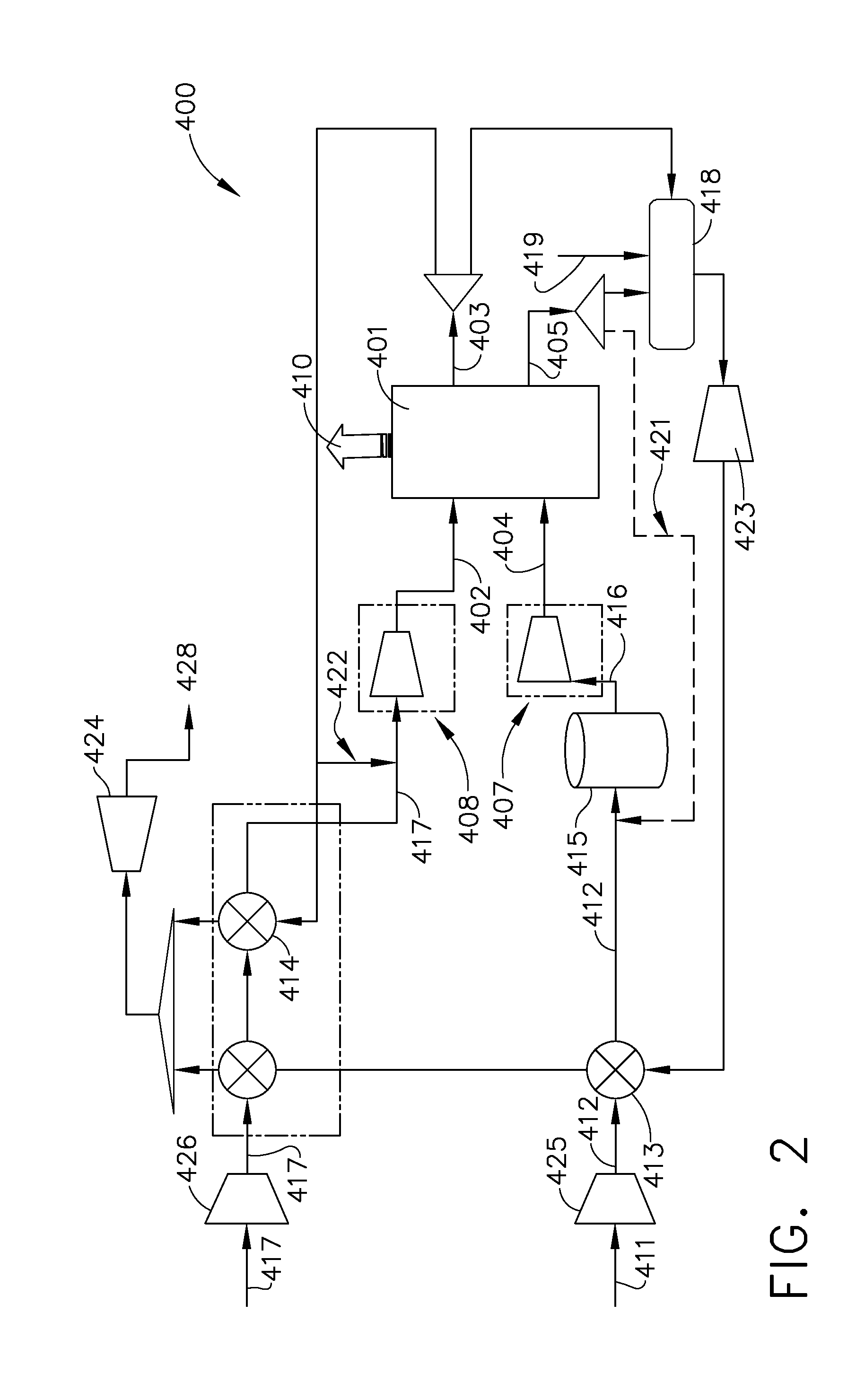 Aircraft fuel cell system