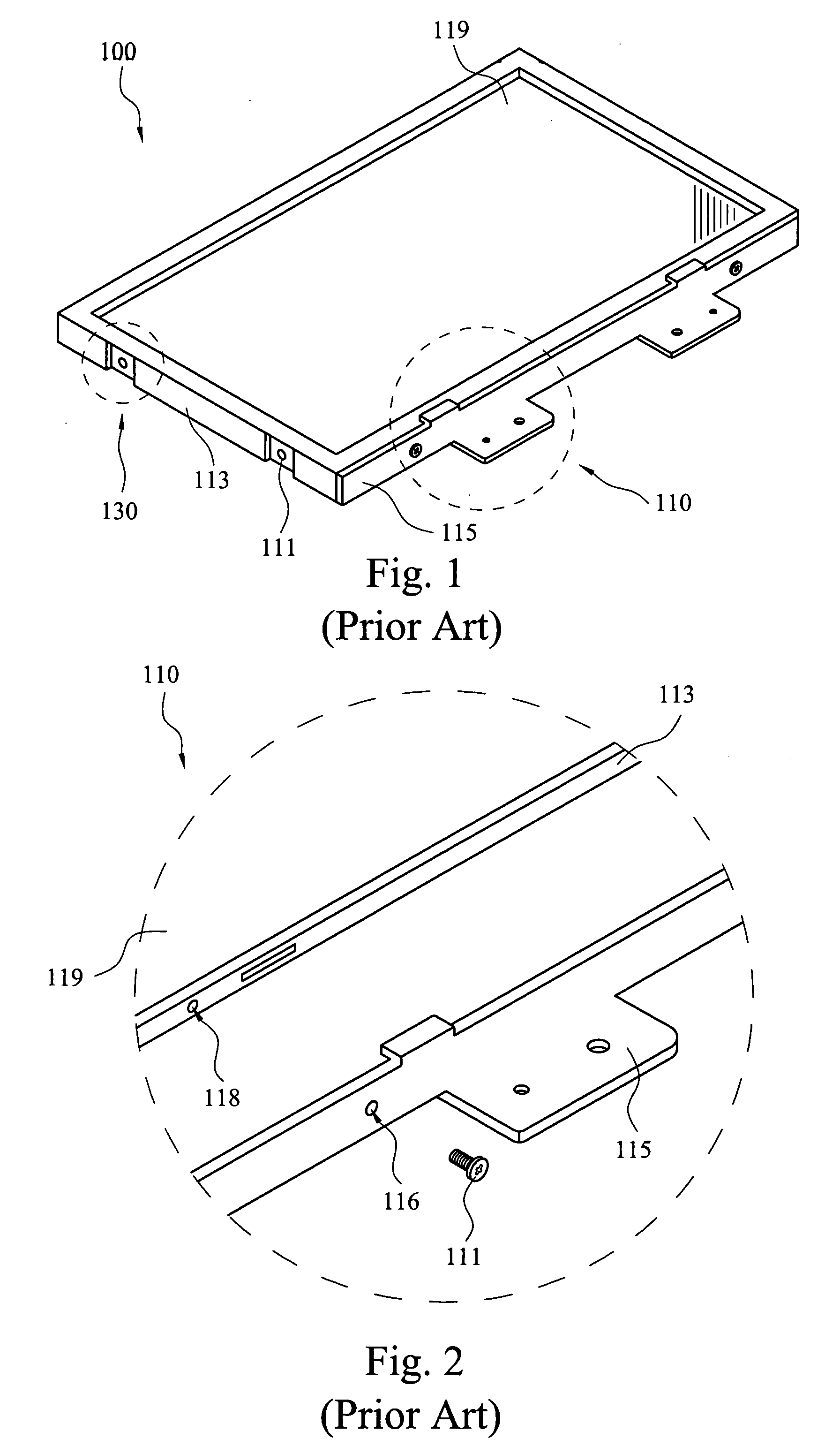 Mold frame for liquid crystal display module