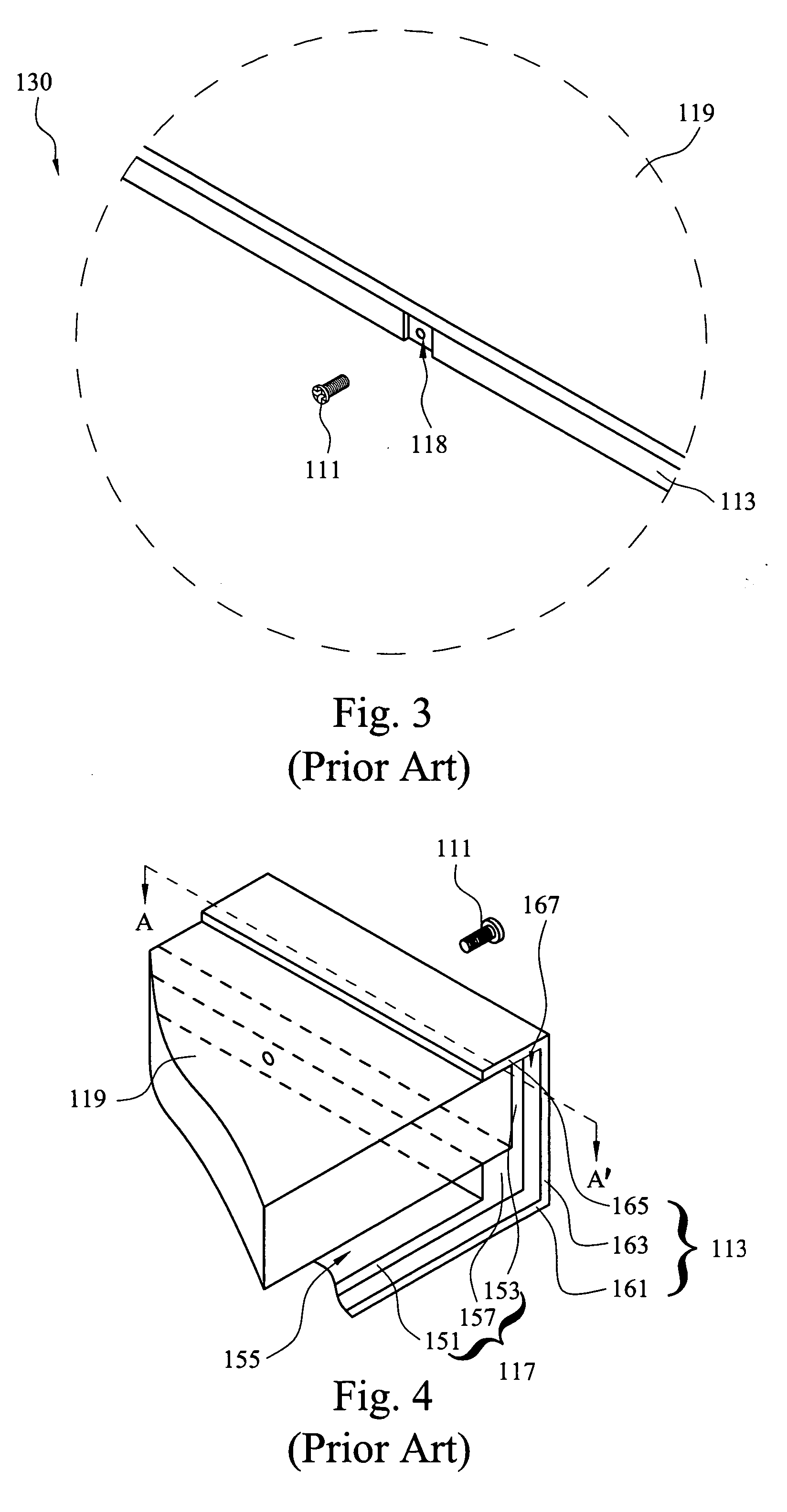 Mold frame for liquid crystal display module