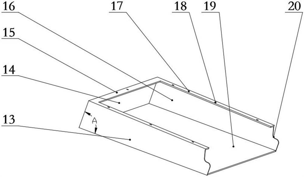 Shot-blasting cleaning device applied to wheel rails of rail traffic