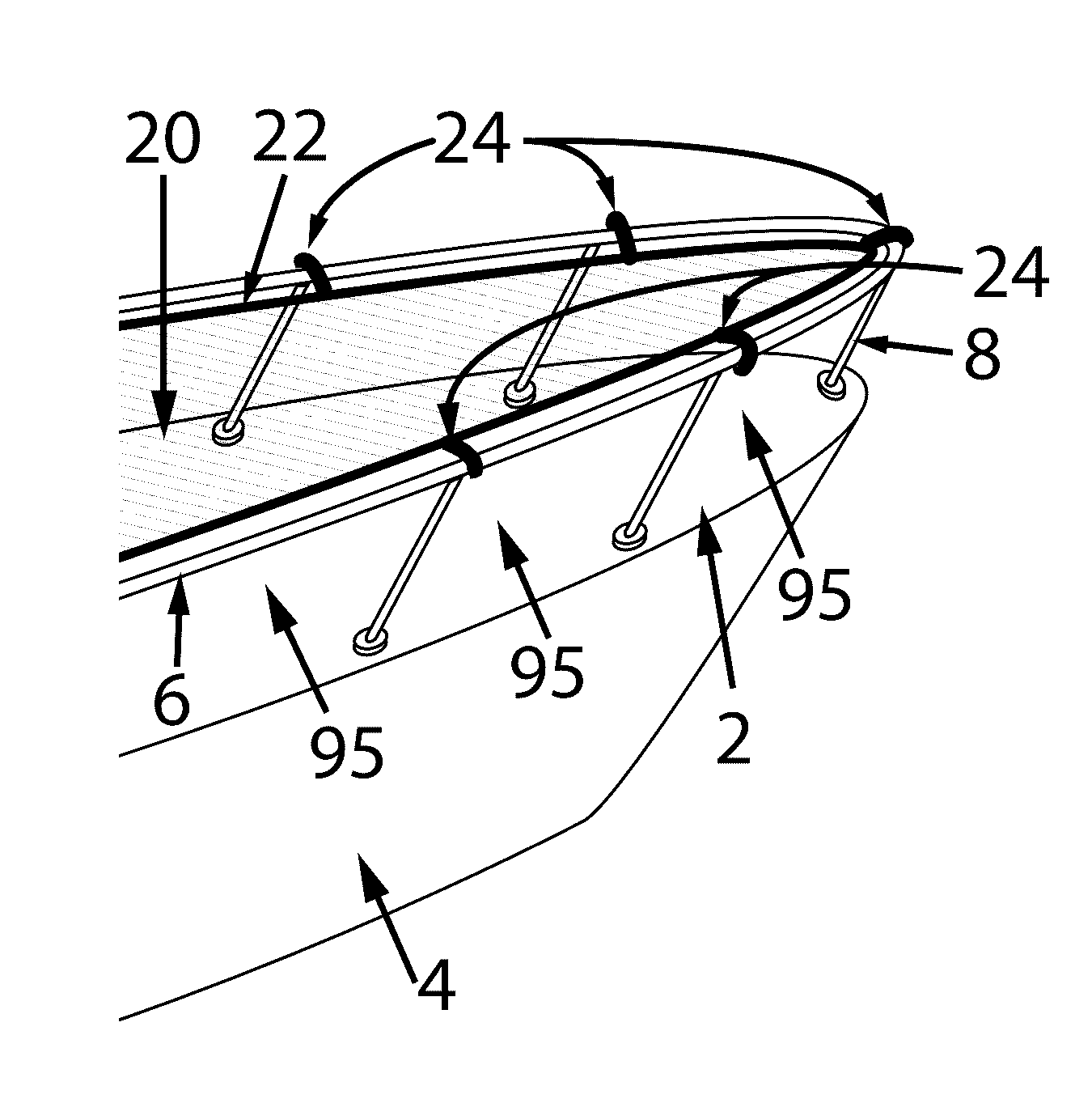 Boat Bow Shade Cover