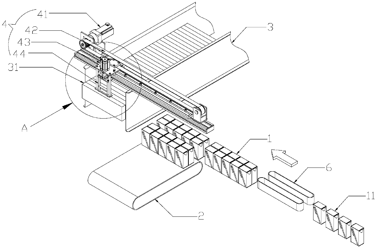 Foam board addition device, container loader and container loading method