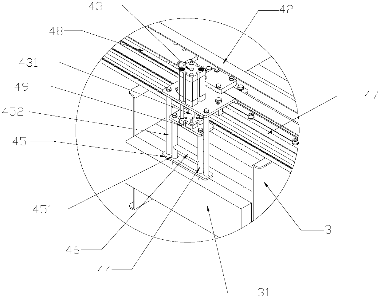 Foam board addition device, container loader and container loading method