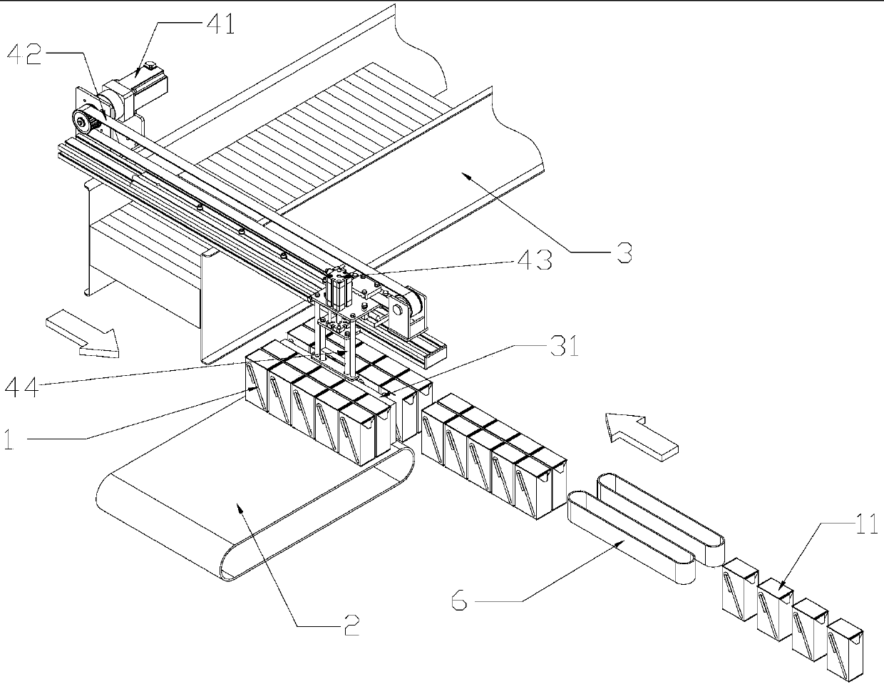 Foam board addition device, container loader and container loading method