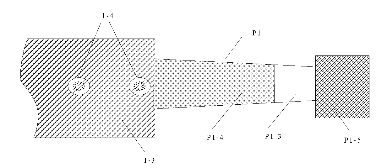 Ambient vibration energy collecting device based on two-DOF (Degree of Freedom) piezoelectric vibrator