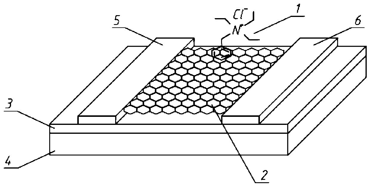 Graphene-based field effect transistor nitrate sensor