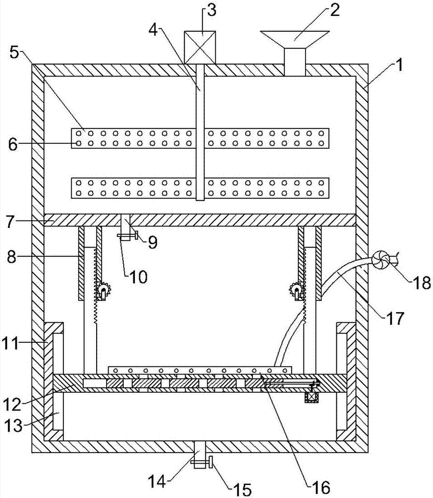 Efficient energy-saving and environment-friendly sewage treatment equipment