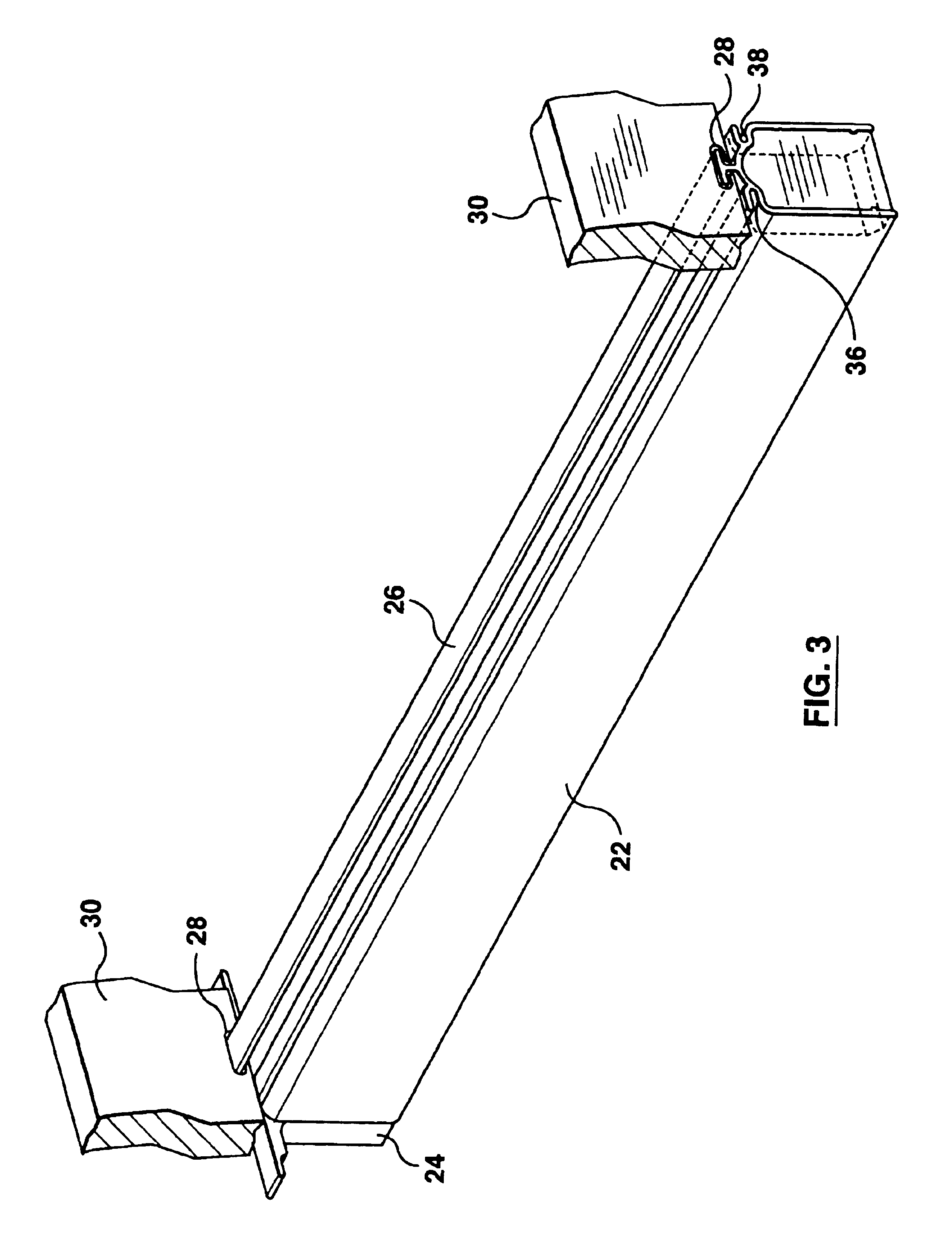 Immersed membrane apparatus