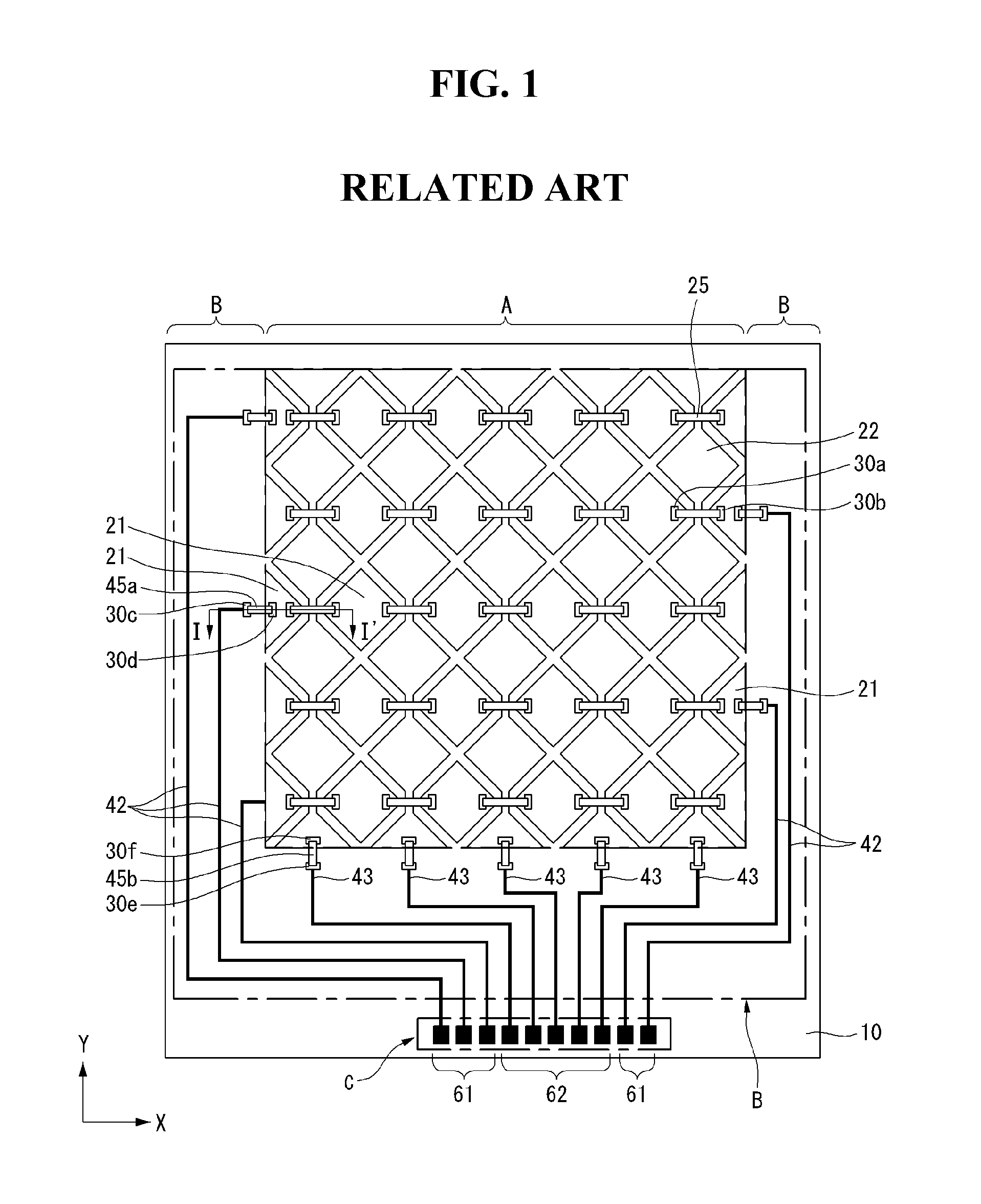 Electrostatic capacitive type touch screen panel