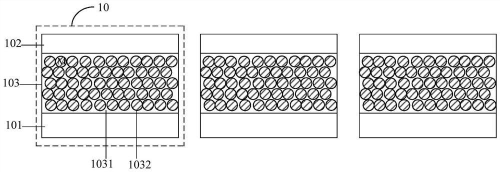 Color-changing device and preparation method thereof